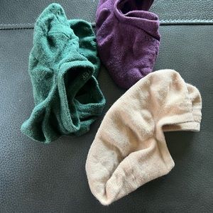 Bombas Women's Lightweight No Show Sock Size Medium 8-10.5 Lot of 3 Pairs